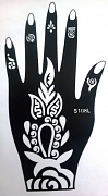 Трафарет для левой руки #S108L#