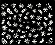Наклейки Снежинки #SMY-053#