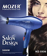 Профессиональный фен для волос Mozer #MZ-5936# 5000W Провод 1,5 метра