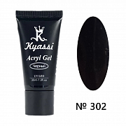 Kyassi Акрил-гель для наращивания ногей 30 гр. #№302 Черный#