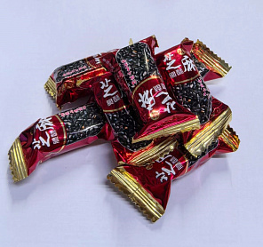 Конфеты Халва Черный Кунжут HUIFUYUAN, 100гр (7 шт)