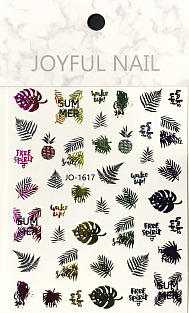 Наклейки JOYFUL NAIL #JO-1617.5#