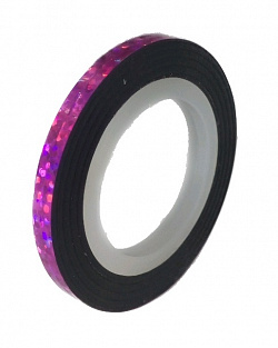 Фольга тонкая 2мм #Laser Pink#