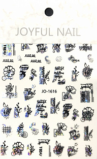 Наклейки JOYFUL NAIL #JO-1616.3#