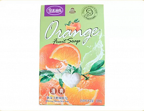 Мыло парфюмированное Orange Fruit Soap SATSUMI FRONT, 200гр ZM8004