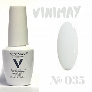 VINIMAY гель-лак 15 мл #№ 035 белый#