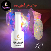 KYASSI гель лак "crystal shatter" №10