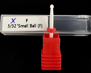 Фреза керамическая Х "Small Ball",F #обод красный#