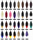 Канекалон KYASSI BRAID # 2# однотонный # 65см 100гр