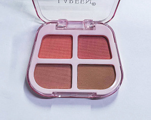 Румяна водостойкие 4 цвета Blusher LAREEN,  X202 №01