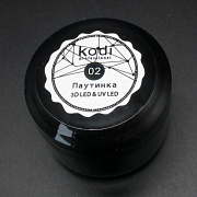 Kodi гель "паутинка" #черный.#