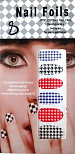 Наклейки Nail Foils для ногтей на руках #№08#