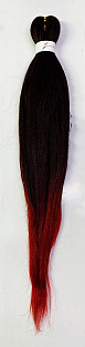 Канекалон KYASSI BRAID # 1B/RED # 65см 100гр