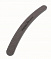 Пилка Happy Life #коричневая 240/240 бумеранг#