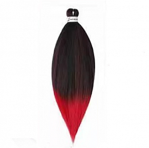 Канекалон KYASSI BRAID # 1B/RED # 65см 100гр
