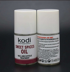 Масло для ногтей и кутикулы KODI Сладкие Специи, 15мл