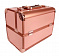 Чемодан  #31*21*26# Медно- РОЗОВЫЙ#