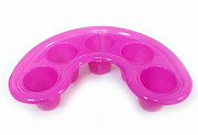 Ванночка для снятия искусственных ногтей #розовая#
