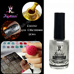 Краска KYASSI для Стемпинг 12мл #Серебро#