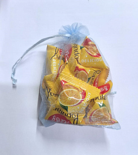 Конфеты мармеладные POPULAR Апельсин, 100гр (6 шт)