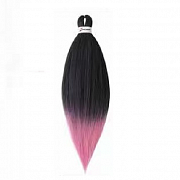 Канекалон KYASSI BRAID # 1B/PINK # 65см 100гр