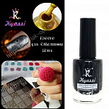 Краска KYASSI для Стемпинг 12мл #Черный#